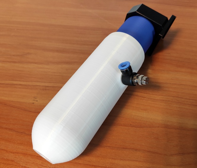 Gotowa do pracy głowica skupiająca